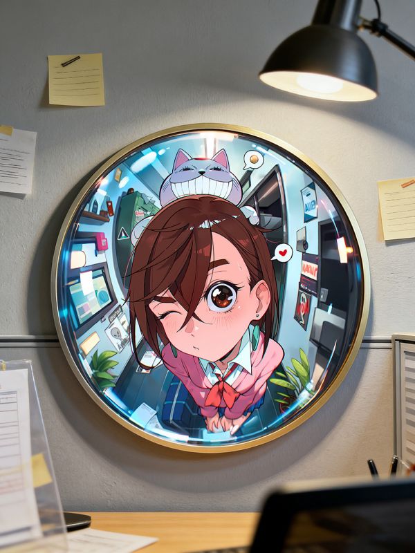 【海外代購】千鳥社 《綾瀨桃的敲門日常》 當噠當綾瀨桃高速婆婆當噠當高倉健裝飾畫 