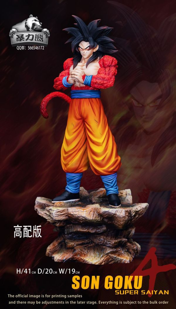 【預定】暴力熊 超四2.0系列，超四悟空，超四貝吉塔，超四悟吉塔 