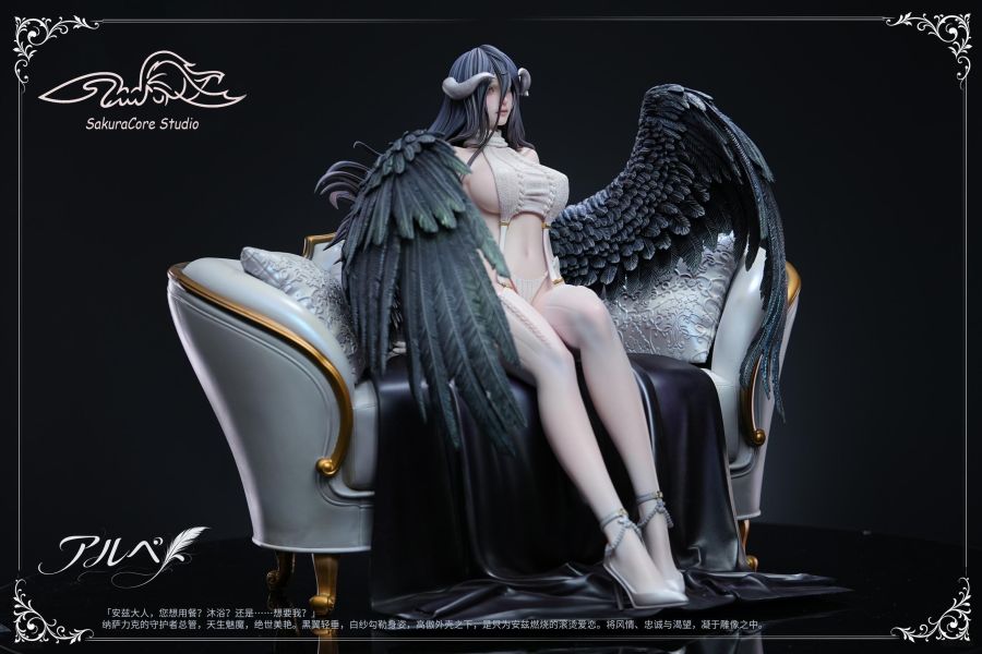 【預定】SakuraCore 純白魅魔 · 雅兒貝德 1/4 收藏級雕像 