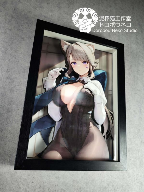【海外代購】泥棒貓 DSRL-018 琳妮特 立體裝飾畫 
