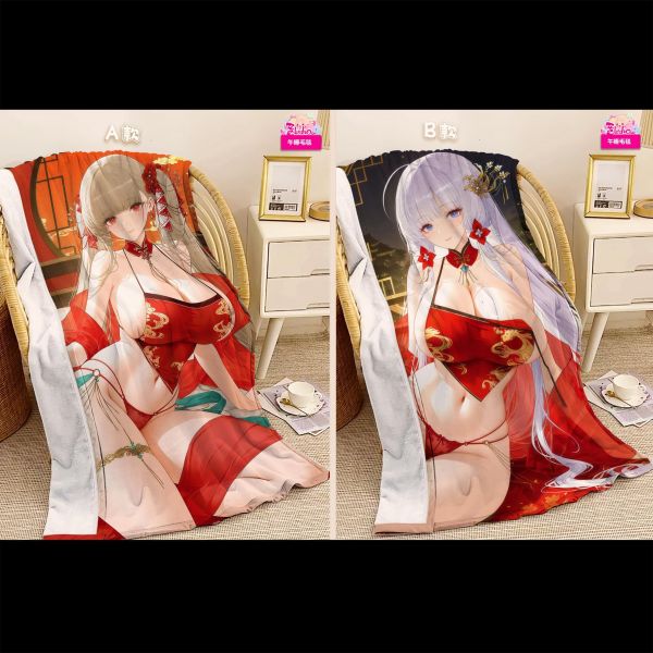 【海外代購】阿喵畫社 中式婚紗 可畏光輝雙聯 8k主題高清裝飾畫 午睡毛毯 護腕滑鼠墊 冰箱貼 