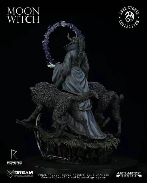 【海外代購】Dream Figures Anne Stokes 藝術家系列 月亮女巫 