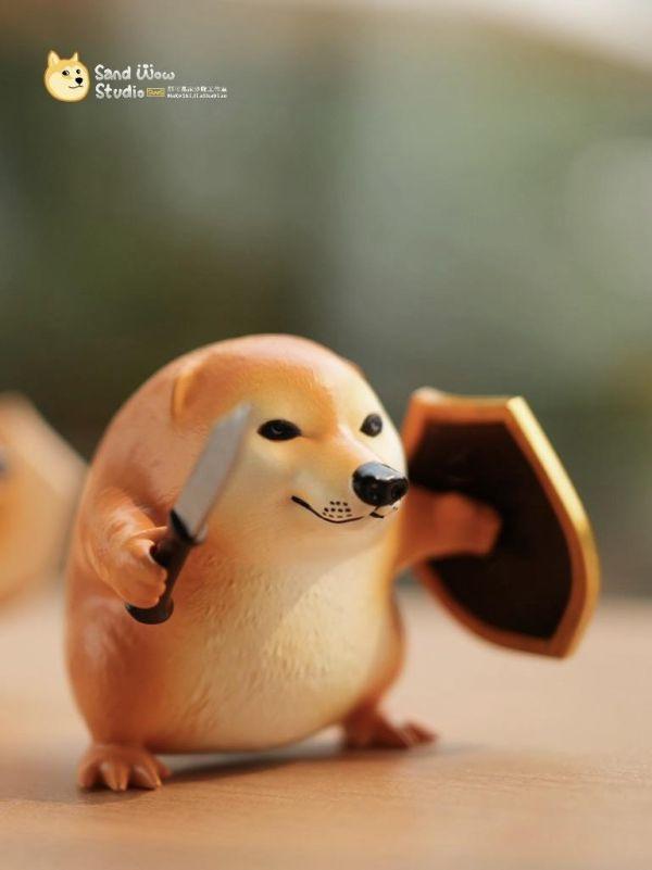 『準現貨』沙雕 刀盾狗蛙·柴柴系列 我的刀盾 