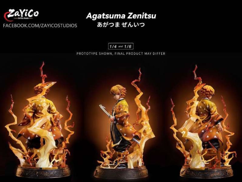 【預定】Zayico 鬼滅之刃共鳴系列 第三彈 我妻善逸 