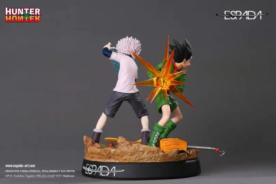 【海外代購】Espada Art 全職獵人 小傑與奇犽 