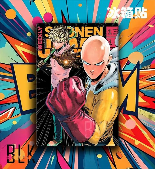 【海外代購】巴洛克 《師徒》一拳超人裝飾畫冰箱貼 