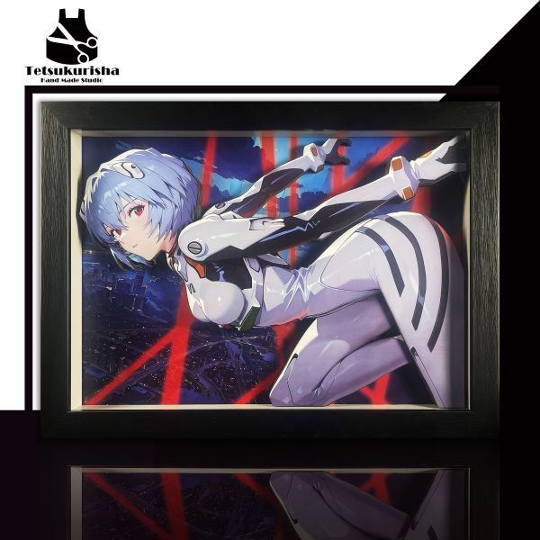 【海外代購】手造社 Tetsukurisha Ayanami Rei 綾波麗 立體裝飾畫 