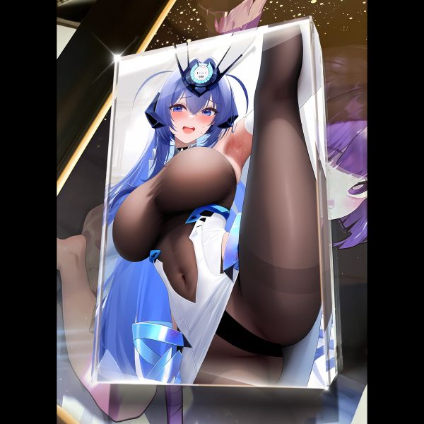 【海外代購】阿喵畫社 第五十彈動畫碧藍航線卡磚 壓克力加厚紀念收藏磚