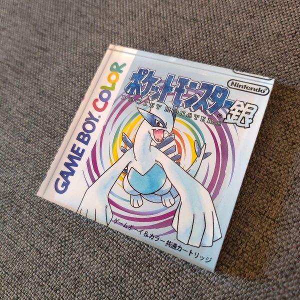 【預定】口袋時光愛好者工坊 Pokemon Time Sa1tan PTS 日版GBA卡帶壓克力磚冰箱貼（紅/藍/綠/黃/金/銀） 