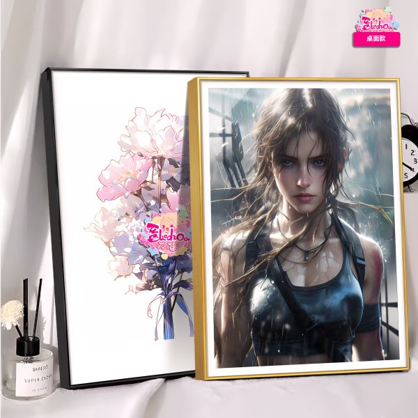 【海外代購】阿喵畫社 古墓奇兵 勞拉 8k超大超清裝飾畫 