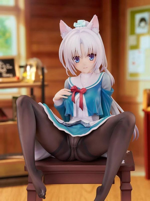 【PVC預定】Luminous Box 千戀＊萬花 朝武芳乃 制服獸耳Ver. 