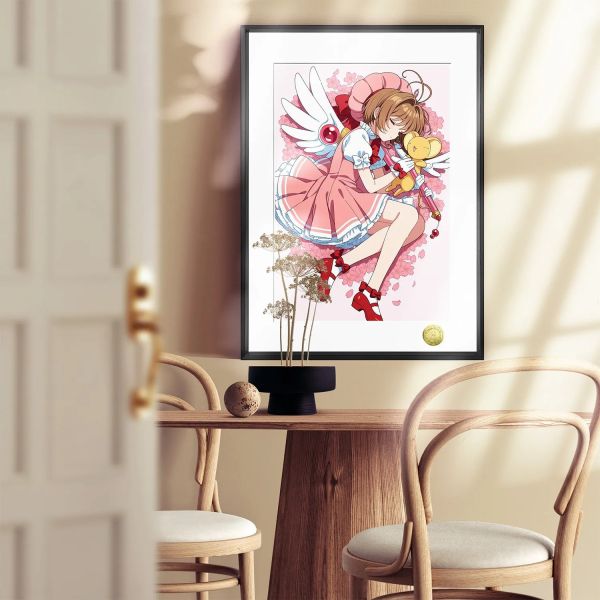 【海外代購】皇呱《魔法使小櫻》百變小櫻魔術卡庫洛魔法使裝飾畫 午睡毯 地毯 