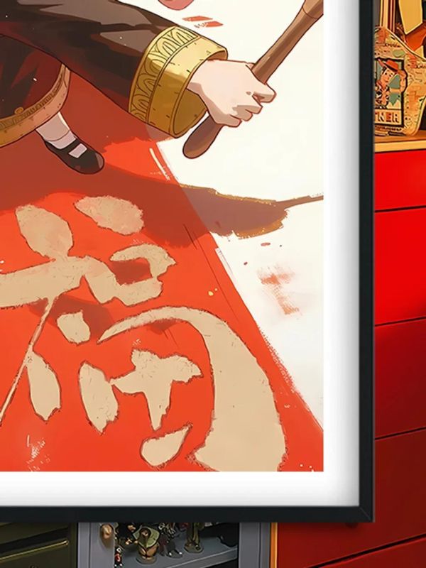 【海外代購】巴洛克《送福阿尼亞》Anya間諜過家家裝飾畫冰箱貼 