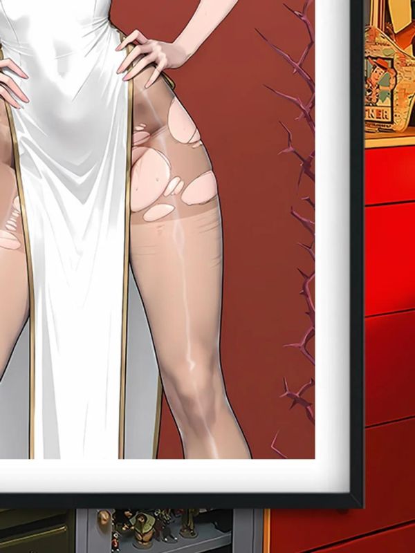 【海外代購】巴洛克《旗袍約爾》SPY×FAMILY裝飾畫冰箱貼 