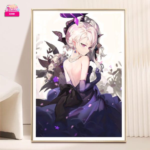 【海外代購】阿喵畫社 禮服 空崎日奈 8k超大超清裝飾畫 