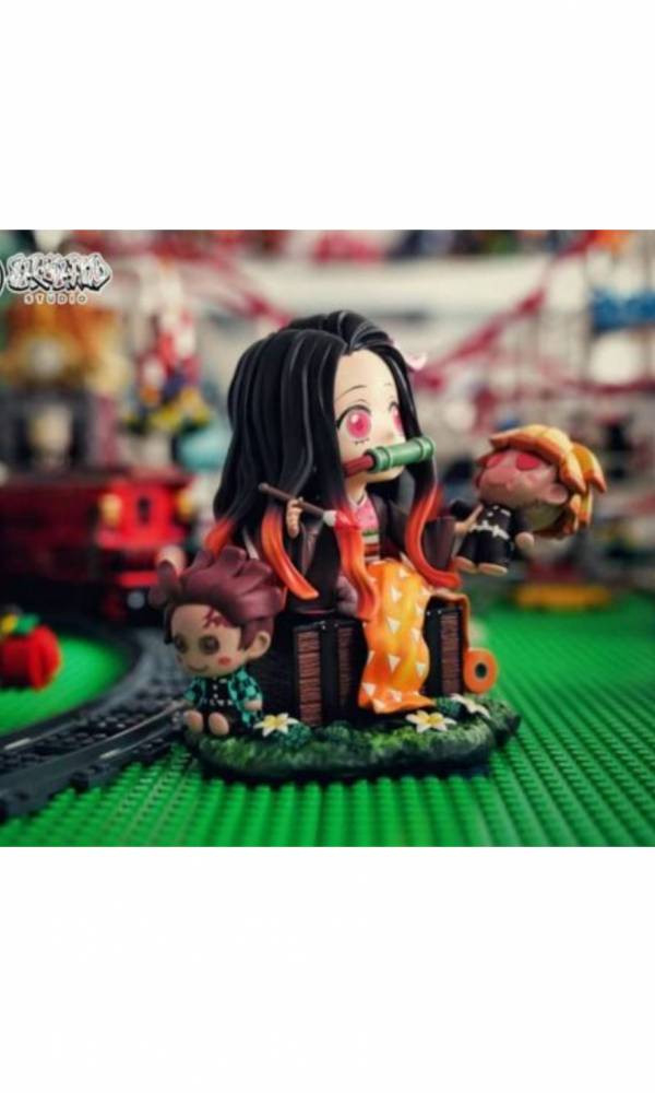 【海外代購】【16CM】Showhand 鬼滅大頭系列 竈門禰豆子 