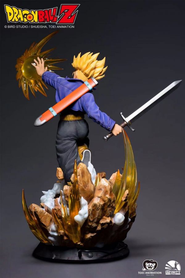 【海外代購】【56.5CM】開天 1/4《龍珠Z》未來戰士 特蘭克斯 