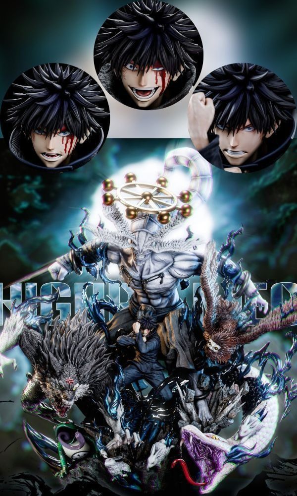 『現貨推薦-海外代購』逆刃 伏黑惠 十種影法術 魔虛羅 咒術迴戰 