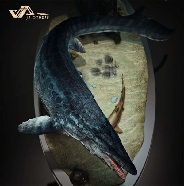 【預定】JA 第三款古生物雕像 霍夫曼滄龍 卡律布狄斯 