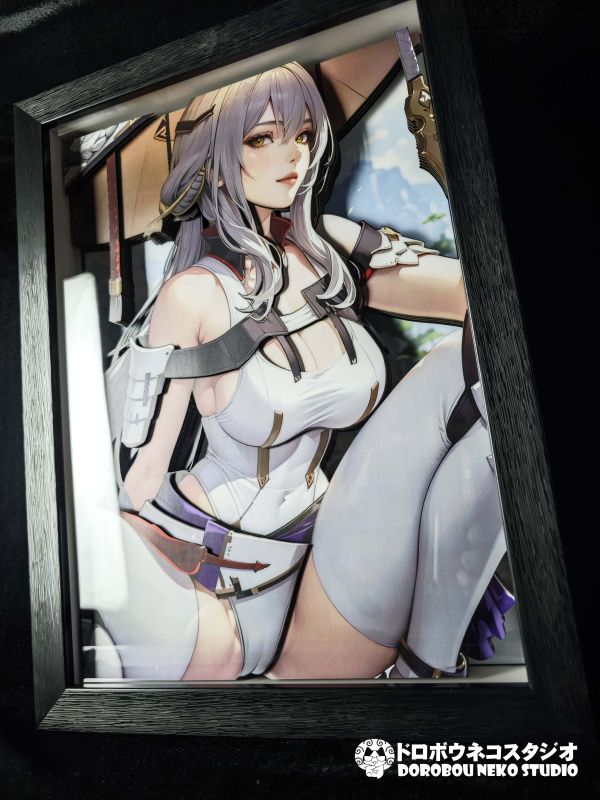 【海外代購】泥棒貓 DSMG-086 NIKKE 紅蓮 立體裝飾畫 
