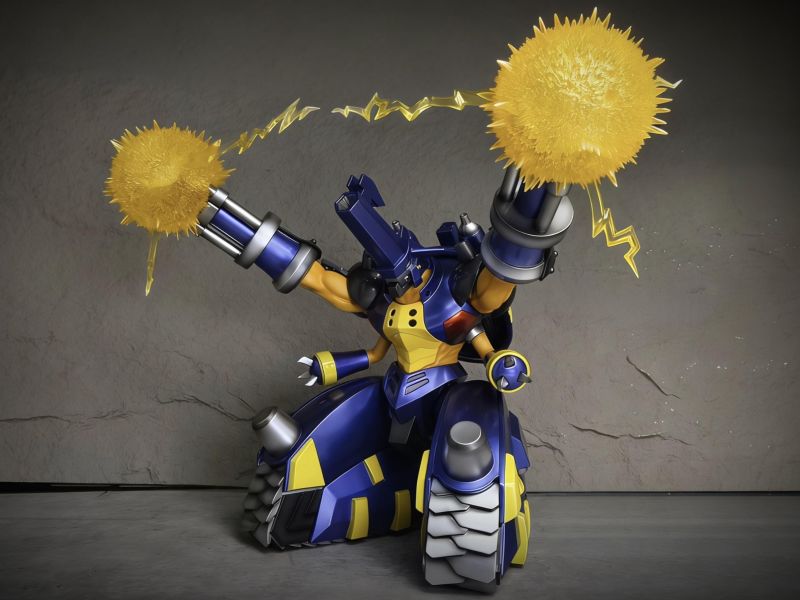 【預定】殭屍車 數碼寶貝04 無限地帶 獸型 雷之鬥士 雷光獸 