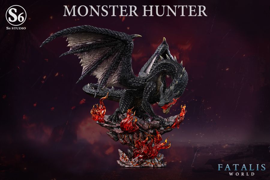 【預定】s6 魔物獵人 黑龍 