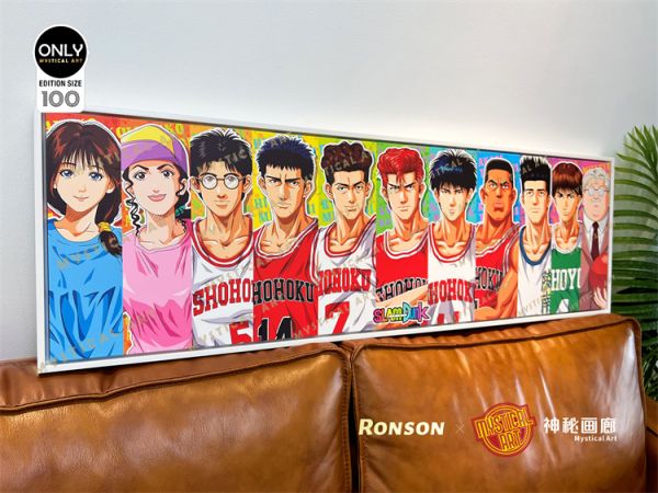 【海外代購】【100*30CM】神秘畫廊 RAINBOW系列07 灌籃高手裝飾畫01 