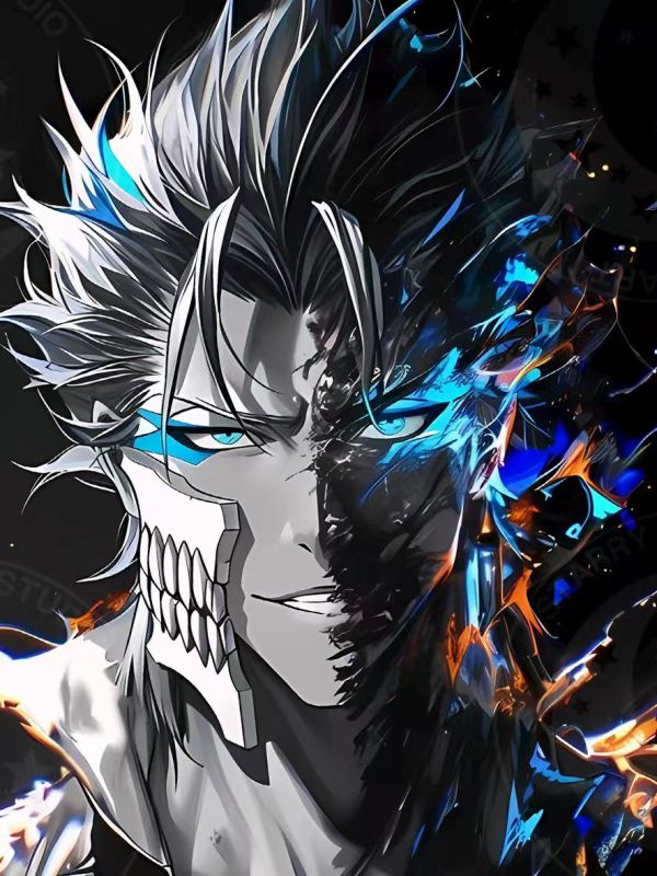 【海外代購】星空 《葛力姆喬》境·界死神十刃BLEACH烏爾奇奧拉一護裝飾畫 