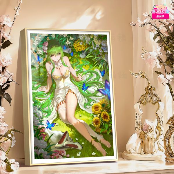 【海外代購】阿喵畫社 花海 cc 8k主題高清裝飾畫 冰箱貼 