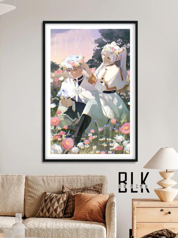 【海外代購】巴洛克 《坐姿簡杜》裝飾畫 絕區零 