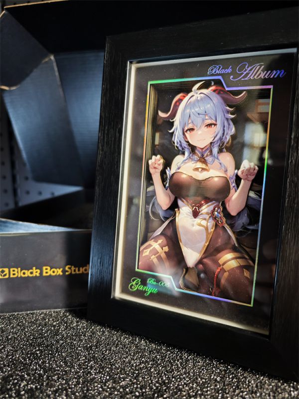 【海外代購】黑盒子 Black Box 甘雨 BA-005 桌面 立體相框 