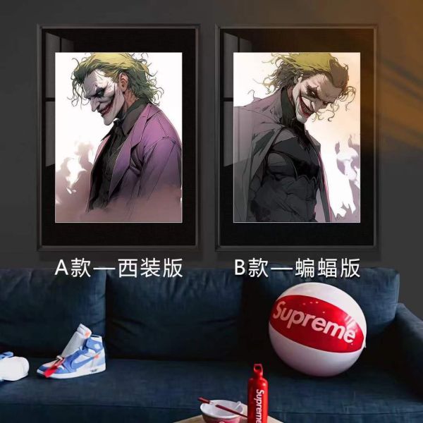 【海外代購】千鳥社 小丑單人照 Joker蝙蝠俠哥譚裝飾畫 