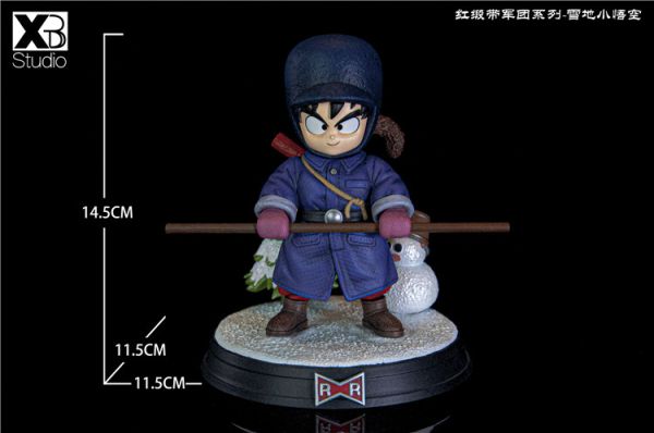 【海外代購】XBD 紅緞帶軍團人物補全 雪地小悟空紫忍者 
