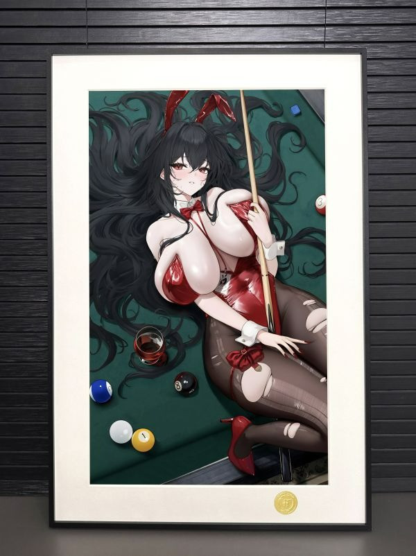 【海外代購】H2 《桌球大鳳》碧藍航線艦娘裝飾畫 