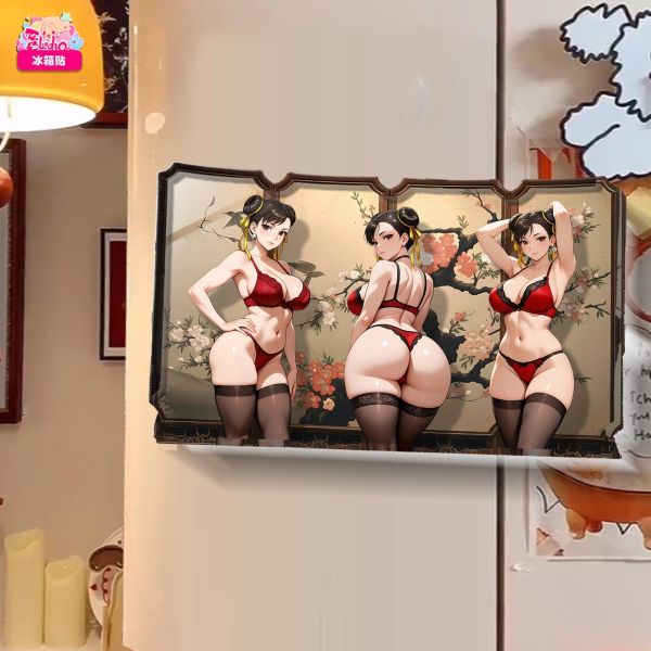 【海外代購】阿喵畫社 動畫冰箱貼第七十三彈 屏風系列高透壓克力磁吸冰箱貼 