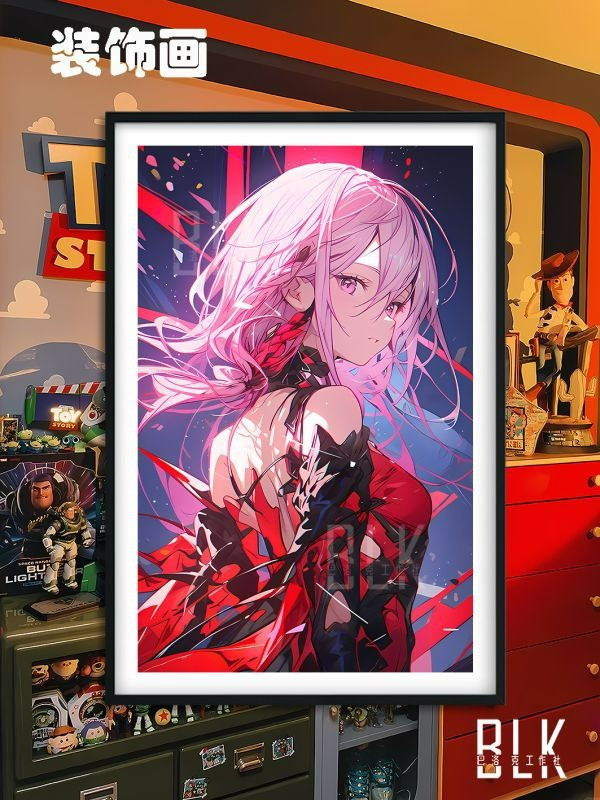 【海外代購】巴洛克 《楪祈》罪惡王冠櫻滿集筱宮綾瀨裝飾畫冰箱貼 