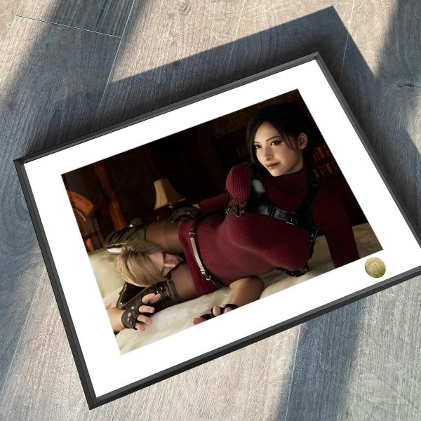 【海外代購】皇呱 《蛇蠍美人艾達·王第二彈》生化危機裝飾畫 午睡毯 地毯 