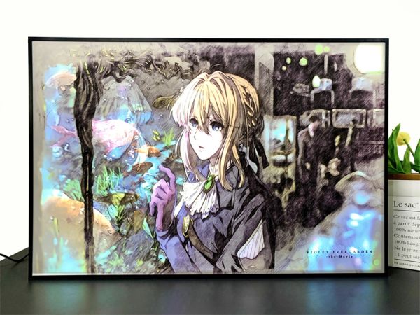 【海外代購】 萌萌匠 紫羅蘭永恆花園 薇爾莉特 打字機 導光畫 01 