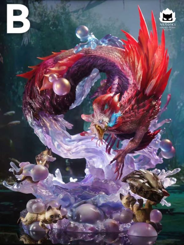 【預定】貓火 Heroics 怪物獵人泡狐龍 MonsterHunter Mizutsune 