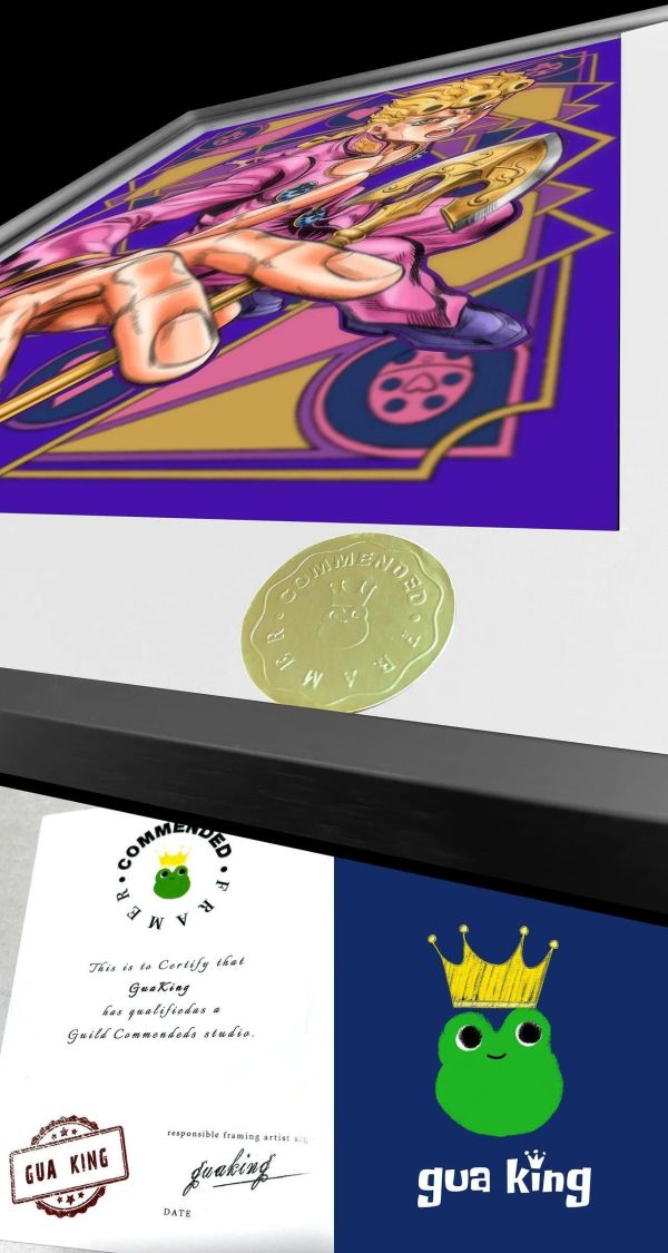 【海外代購】皇呱 《黑幫之星》JOJO黑幫之星喬魯諾裝飾畫 午睡毯  地毯 