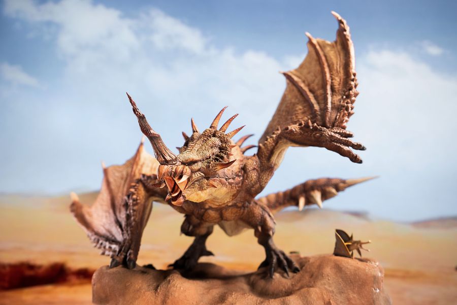 【預定】Monster Hunter 蒼藍星 怪物獵人 角龍/白角龍 