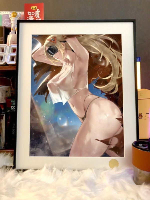 【海外代購】星空 《trigger》絕區零Zenless Zone Zero簡杜星見雅遊戲動畫二次元裝飾畫 