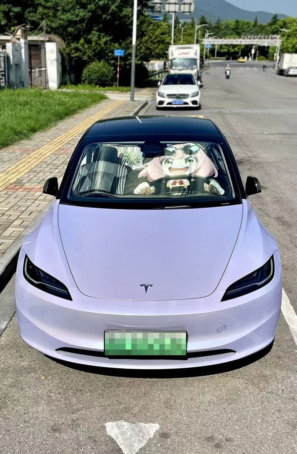 【海外代購】千鳥社 間諜過家家阿尼亞Anya汽車前擋遮陽隔熱膜 