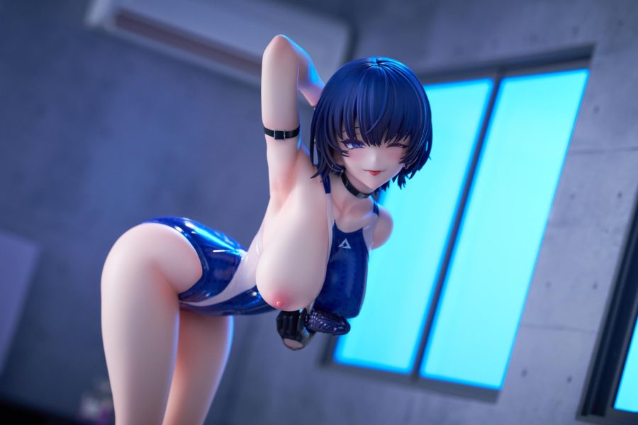 【R18PVC-預定】PartyLook うるりひ 原畫 海瀨蒼羽 競技泳裝 