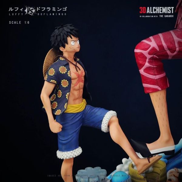 【海外代購】【51.3CM】3DA工作室 明哥vs路飛 