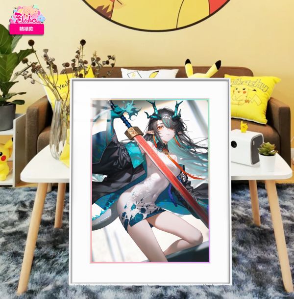 【海外代購】阿喵畫社 明日方舟 夕 8k超大高清裝飾畫 