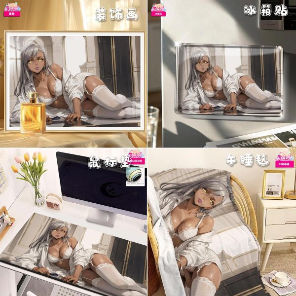 【海外代購】阿喵畫社 白絲 維蕾塔 反叛魯路修 8k主題高清裝飾畫 滑鼠墊 午睡毛毯 冰箱貼 