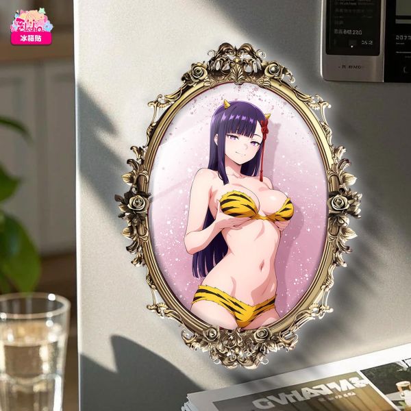 【海外代購】阿喵畫社 動漫冰箱貼第七十五彈魔都精兵的奴隸魔鏡系列 高透亞克力磁吸冰箱貼 