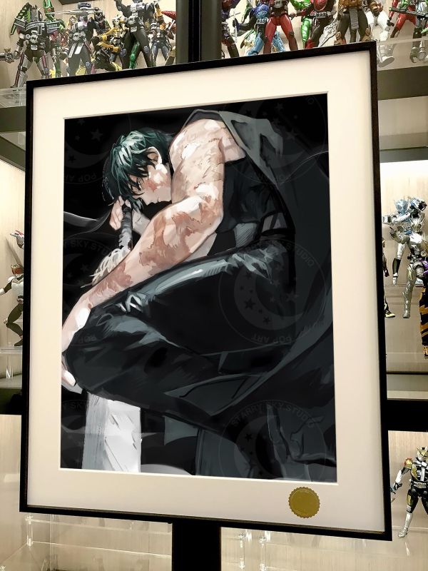 【海外代購】星空 《禪院真希》咒術回戰五悟甚爾天與暴君Maki禪院直哉乙骨憂太裝飾畫 