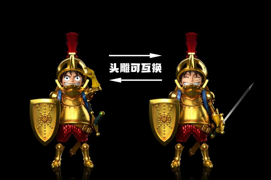 【預定】A+研究所  黃金盔甲魯夫 